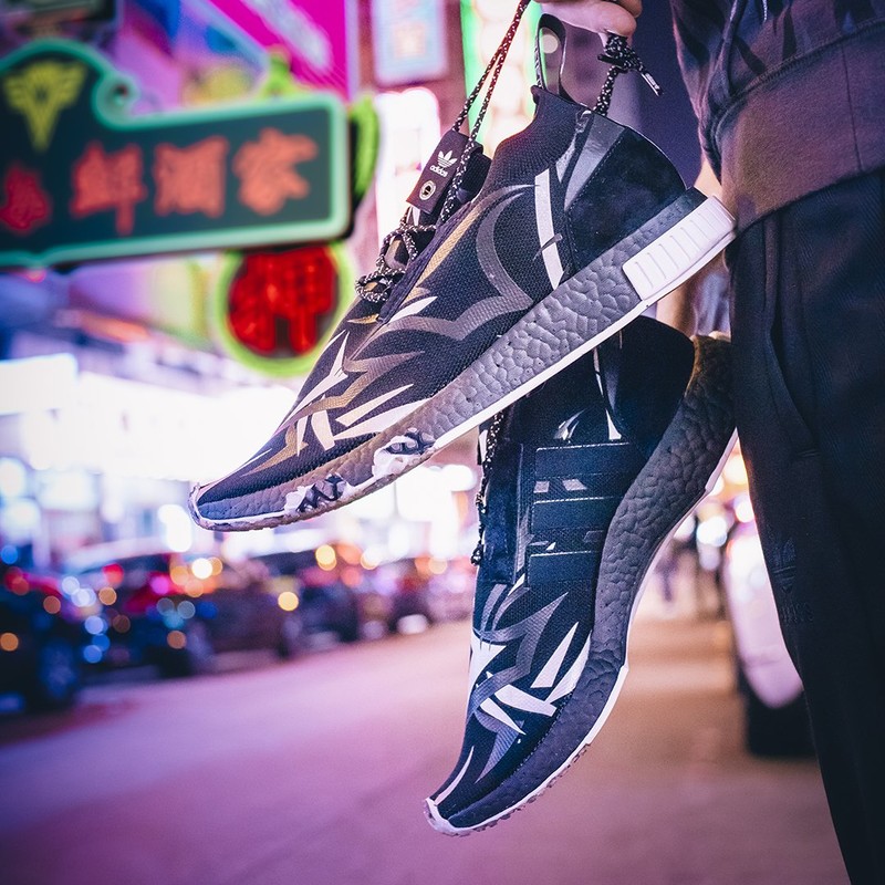 Adidas nmd racer on feet hotsell